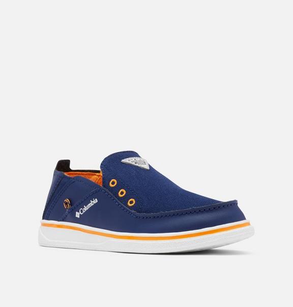 Columbia Bahama PFG Sneakers Blue Orange For Boys NZ8295 New Zealand